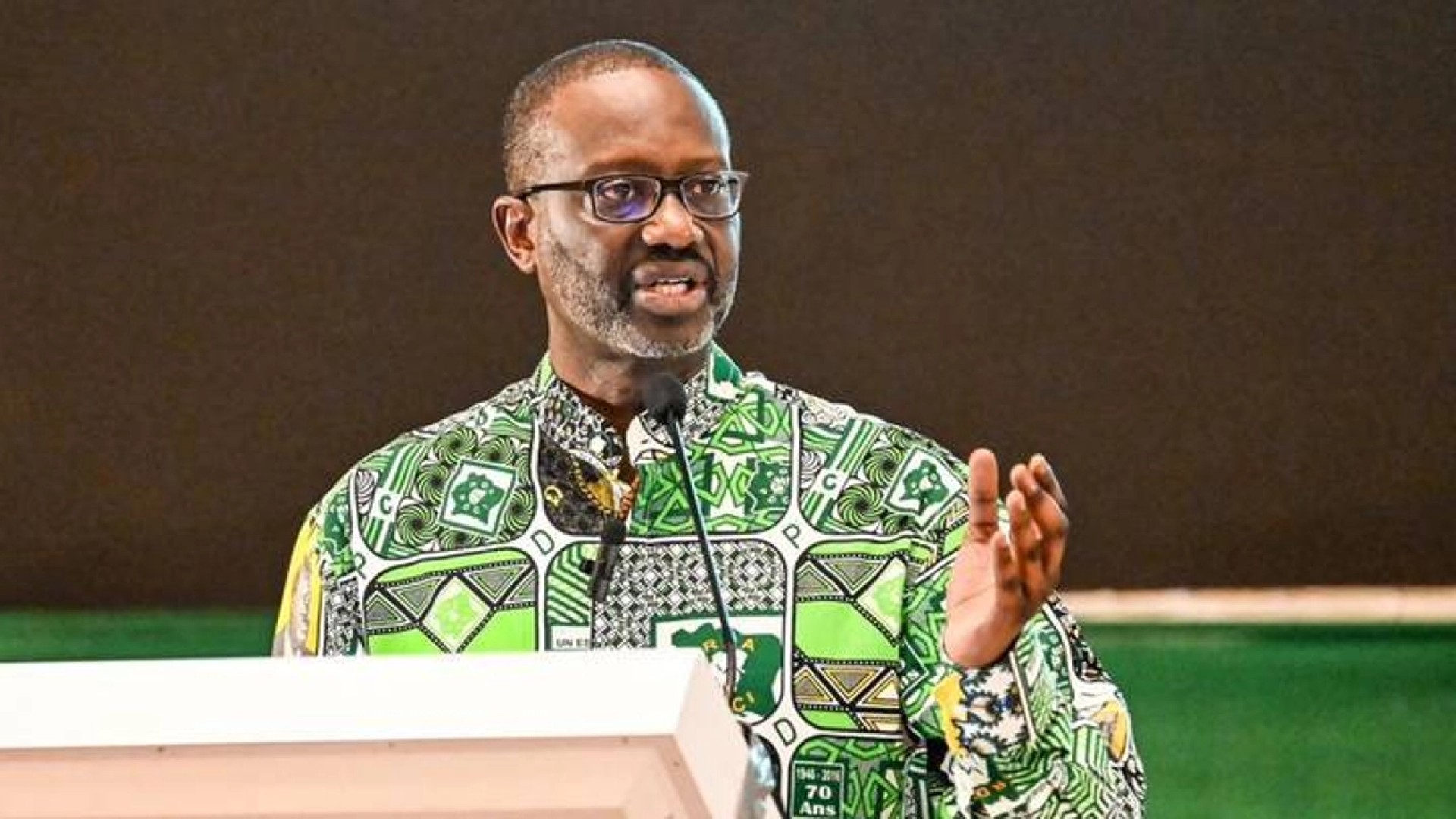 Tidjane Thiam élu candidat du PDCI à la présidentielle